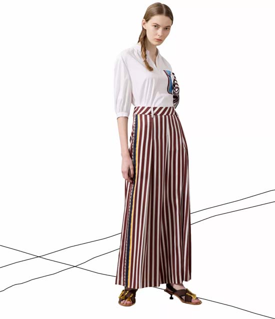 HPLY品牌女装的条纹这样穿 只会让你更瘦！