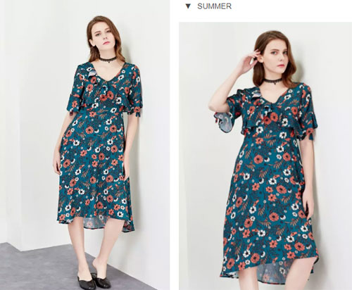 QiJie齐袺女装夏上新 繁花似锦 美到让灵魂傲娇