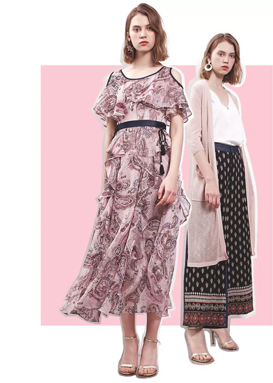 粉色女子图鉴 AIANGEL艾安琪2018夏季新品系列