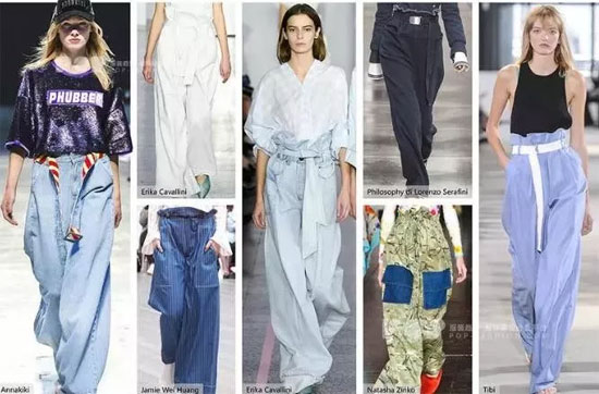 魅之女MZN品牌女装2018夏季廓形趋势--裤型篇