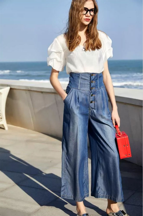 魅之女MZN品牌女装2018夏季廓形趋势--裤型篇