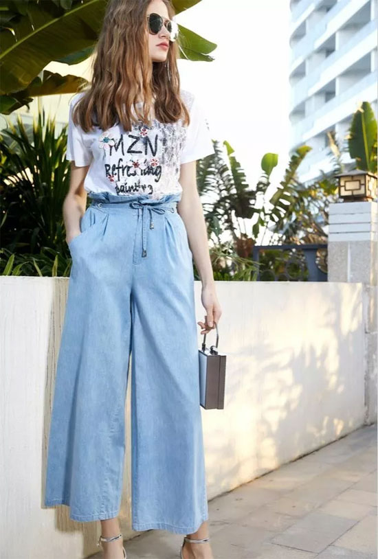 魅之女MZN品牌女装2018夏季廓形趋势--裤型篇