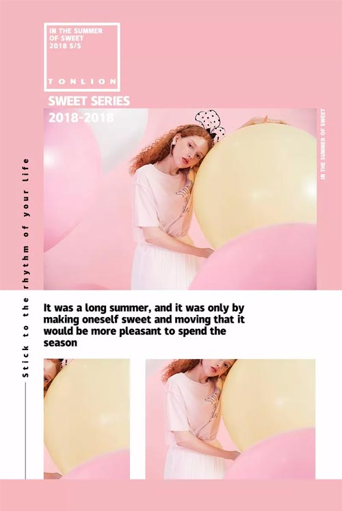 唐狮TONLION2018夏 甜美系列全新上市