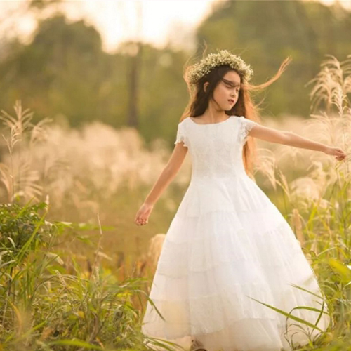 2018FW上海高定周童装发布专场丨EZD KIDS莫奈的花园