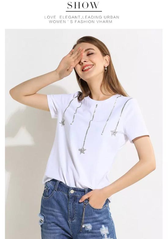 E BECKY依贝奇女装 520藏在T恤里的情话