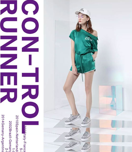 飘蕾PEOLEO品牌女装 成为1％的时髦足球Girl