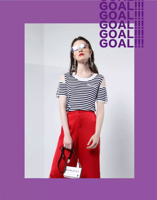 飘蕾PEOLEO品牌女装 成为1％的时髦足球Girl