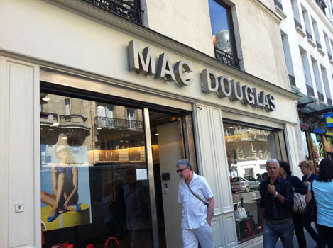 MacDouglas专卖店形象展示