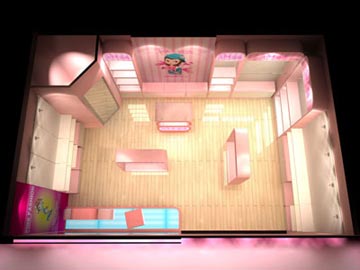 粉红娜娜店铺展示