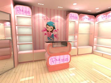 粉红娜娜店铺展示