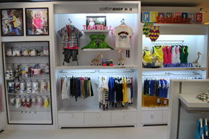 棉店cottonSHOP kids童装店铺形象