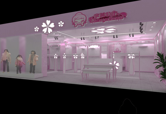 亲善公主形象店面