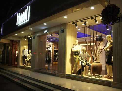 重庆市肯索店面展示