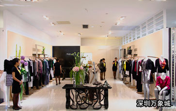 米珂拉女装品牌终端形象图