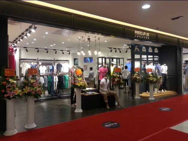 RED.P.G losacos时尚男装店面