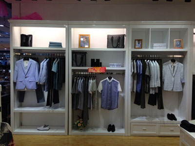 它钴品牌男装实体店铺图