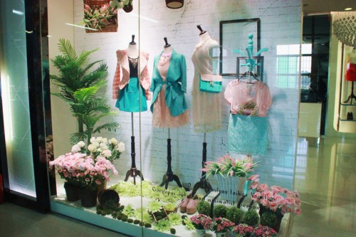 时尚年代终端形象