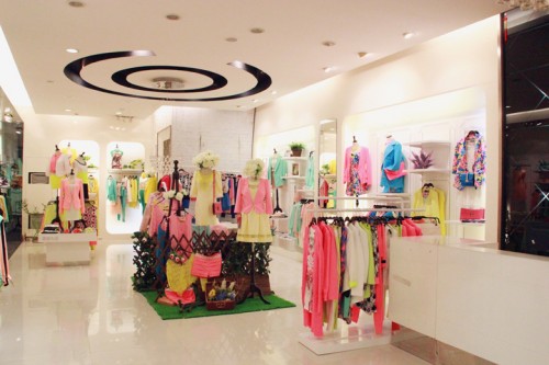 时尚年代终端形象