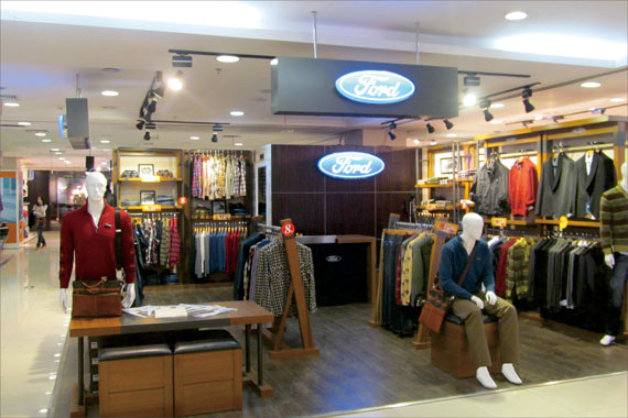 福特男终端形象