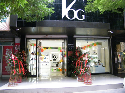 沃格女鞋店铺实景