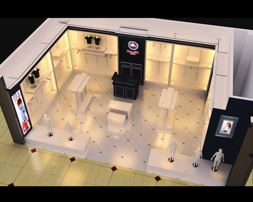 韩维妮品牌店面形象