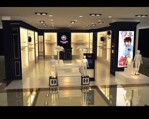 韩维妮品牌店面形象