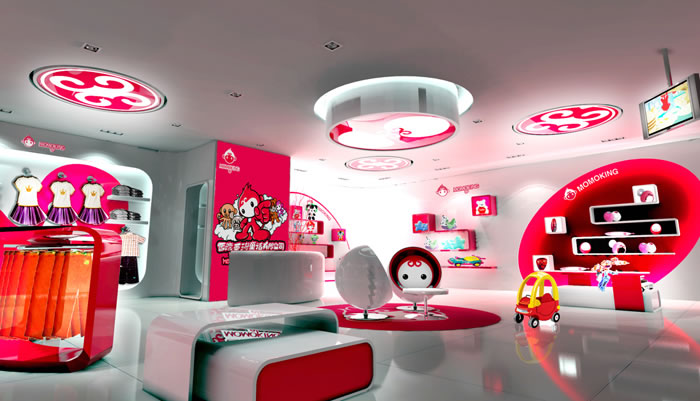 西游童话店面形象效果图