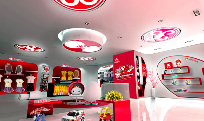西游童话店面形象效果图