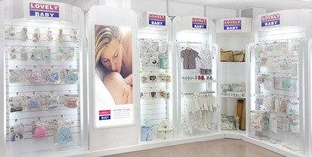 莱利贝比店铺形象