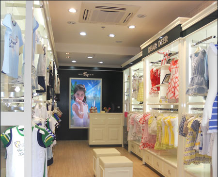 迪迪童装店面终端形象展示