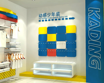 卡丁童鞋终端形象效果图