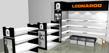 利奥纳多加盟店形象效果图