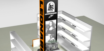 利奥纳多加盟店形象效果图