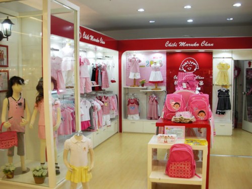 樱桃小丸子童装店面