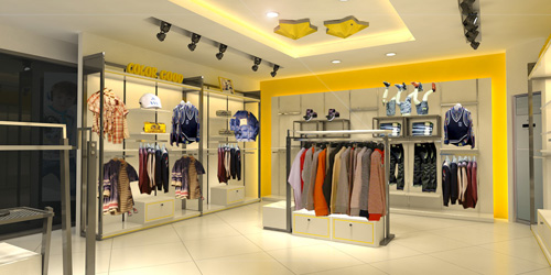 可乐谷店面形象效果