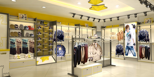 可乐谷店面形象效果