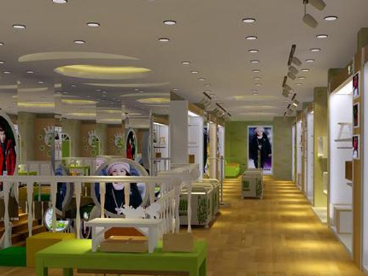 青蛙皇子店面效果图