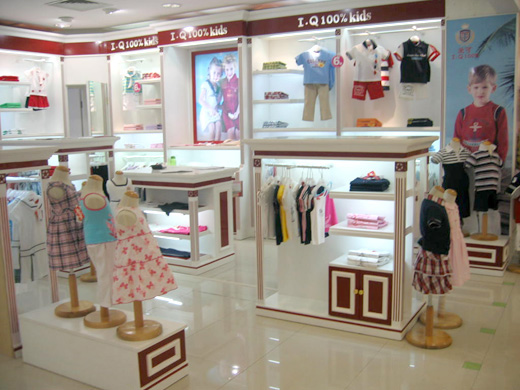 直营店展示-上海奥特莱斯商品陈列展示