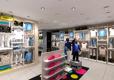 桃樂市店铺形象图