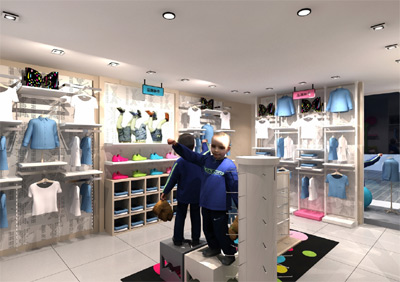 桃樂市店铺形象图