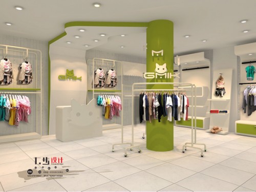 几米可店面形象效果图
