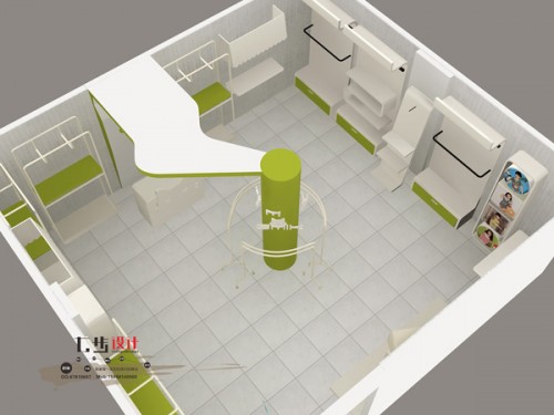 几米可店面形象效果图