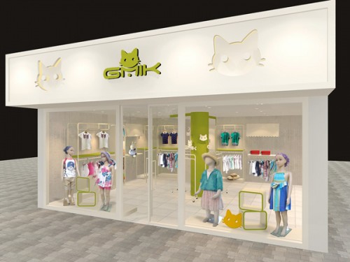 几米可店面形象效果图