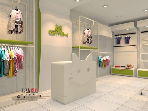 几米可店面形象效果图