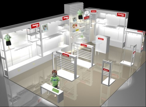 艾艾屋童装店面展示