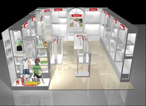 艾艾屋童装店面展示