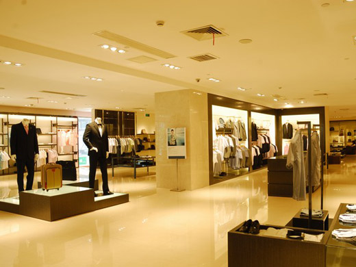 报喜鸟专卖店店铺展示