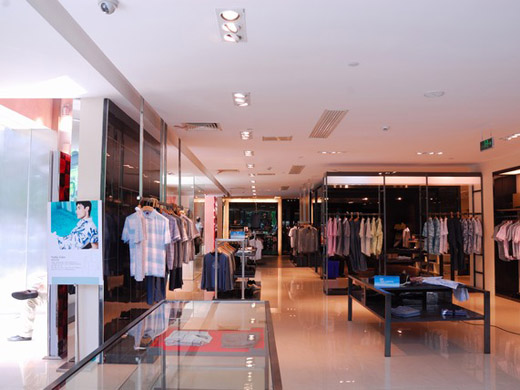 报喜鸟专卖店店铺展示