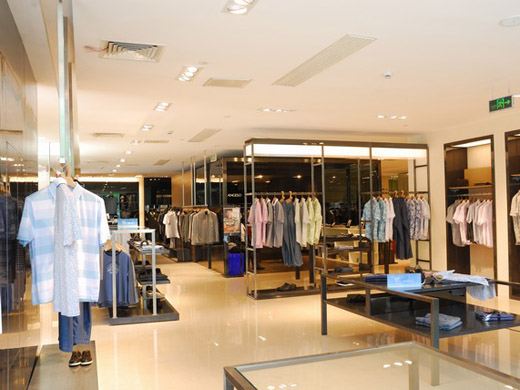 报喜鸟专卖店店铺展示