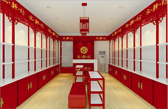 公司店面装修3D效果图